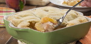 Cookie Peach Cobbler