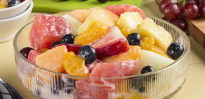 Creamy-Glazed Fruit Salad