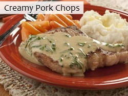 Creamy Pork Chops