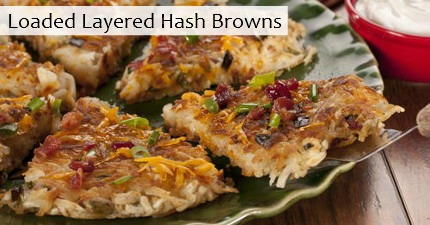 Loaded Layered Hash Browns