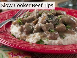 Slow Cooker Beef Tips