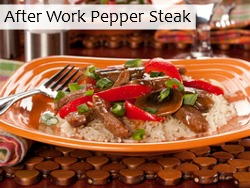 After Work Pepper Steak After Work Pepper Steak