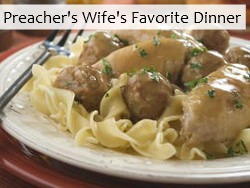 Preacher's Wife's Favorite Dinner