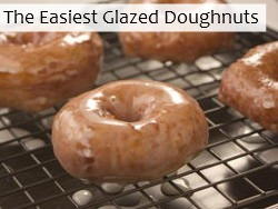 The Easiest Glazed Doughnuts