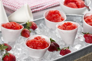 Strawberry Italian Ice