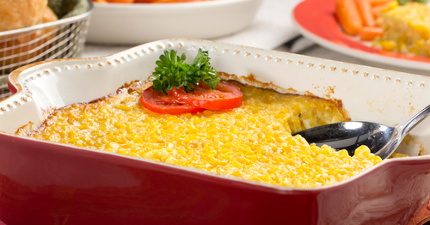 Easy Corn Pudding with a Flair