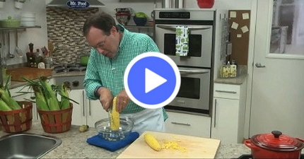 How to Cut Corn Off the Cob