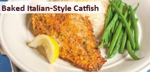 Baked Italian-Style Catfish