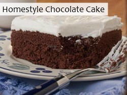 Homestyle Chocolate Cake