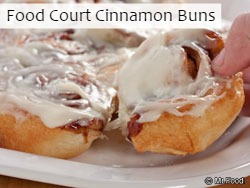 Food Court Cinnamon Buns