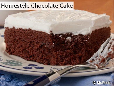 Homestyle Chocolate Cake