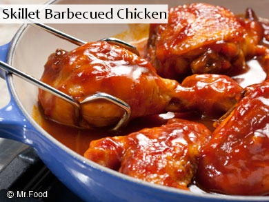 Skillet Barbecued Chicken