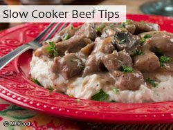 Slow Cooker Beef Tips