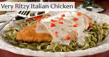 Very Ritzy Italian Chicken
