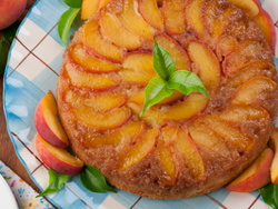 Peach Upside Down Cake