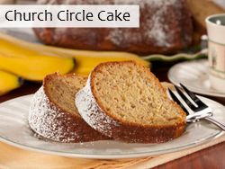 Church Circle Cake
