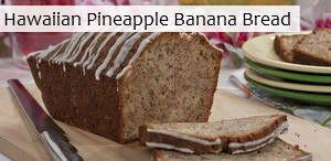 Hawaiian Pineapple Banana Bread