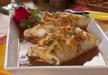 Slow Cooker Chicken Enchiladas