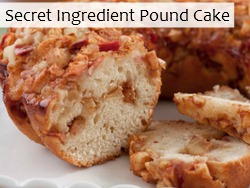 Secret Ingredient Pound Cake