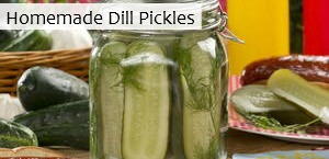 Homemade Dill Pickles