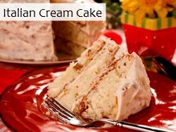 Italian Cream Cake