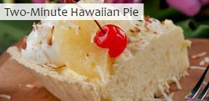 Two-Minute Hawaiian Pie