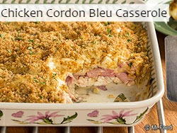 Chicken Cordon Bleu Casserole