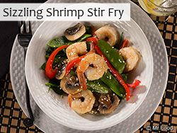 Sizzling Shrimp Stir Fry