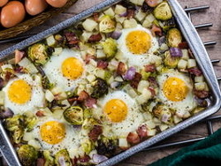 All-in-One Sheet Pan Eggs