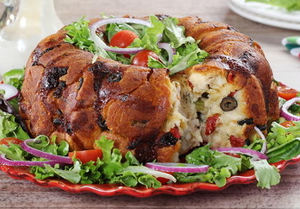 Pull-Apart Salad Bread