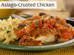 Asiago-Crusted Chicken