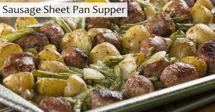 Sausage Sheet Pan Supper