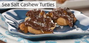 Sea Salt Cashew Turtles