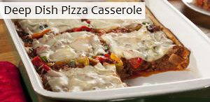 Deep Dish Pizza Casserole