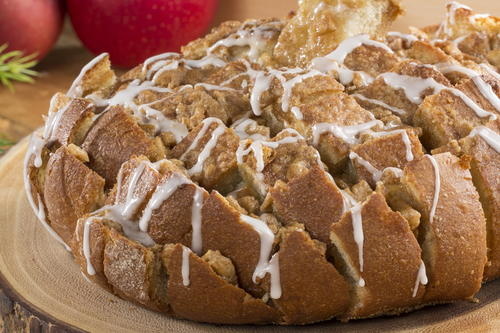 Apple & Spice Pull-Apart Bread