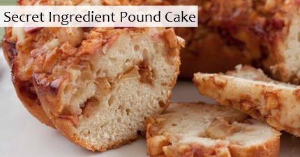 Secret Ingredient Pound Cake