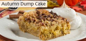 Autumn Dump Cake