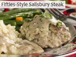 Fifties-Style Salisbury Steak Fifties-Style Salisbury Steak