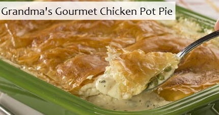 Grandma's Gourmet Chicken Pot Pie Grandma's Gourmet Chicken Pot Pie