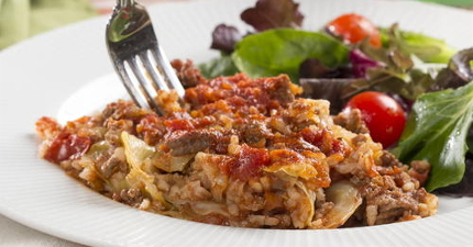 "Unstuffed" Stuffed Cabbage Casserole