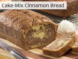 Cake-Mix Cinnamon Bread