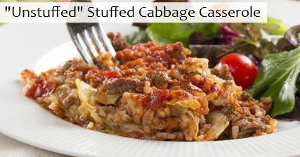 "Unstuffed" Stuffed Cabbage Casserole