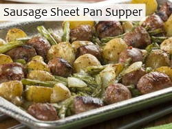 Sausage Sheet Pan Supper