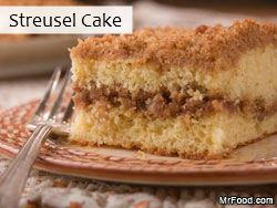 Streusel Cake