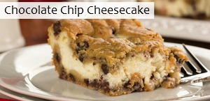 Chocolate Chip Cheesecake