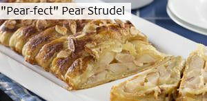 "Pear-fect" Pear Strudel