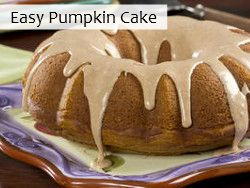 Easy Pumpkin Cake