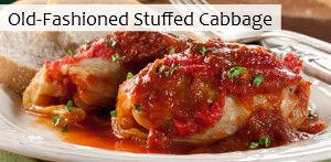 Old-Fashioned Stuffed Cabbage