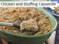 Chicken and Stuffing Casserole