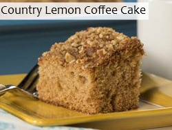 Country Lemon Coffee Cake